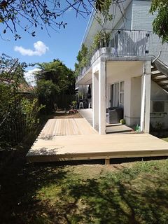 L shaped Deck
